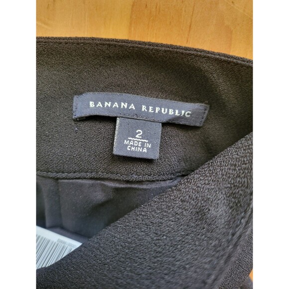 Banana Republic Skirt Black Size 2 - Picture 3 of 5